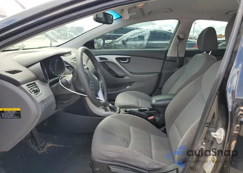 2016 Hyundai Elantra Se z USA, uszkodzony, nr VIN 5NPDH4AE7GH766056